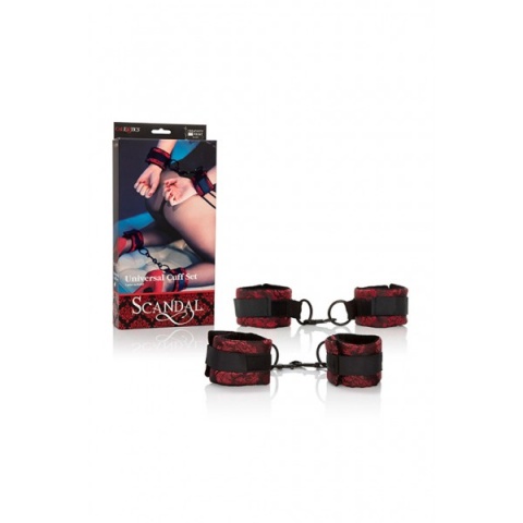 Фиксация для рук и ног Scandal® Universal Cuff Set (1765)