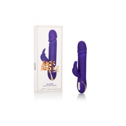 Вибромассажер Jack Rabbit® Signature Silicone Thrusting Rabbit (1701)